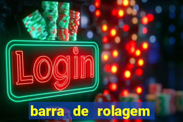 barra de rolagem descendo sozinha win10